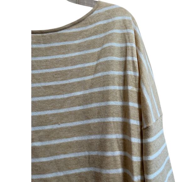 Lilly Pulitzer Elba Sweater Coastal Shell Stripe CoolMax - Medium NWT $138 MSRP - Picture 4 of 8
